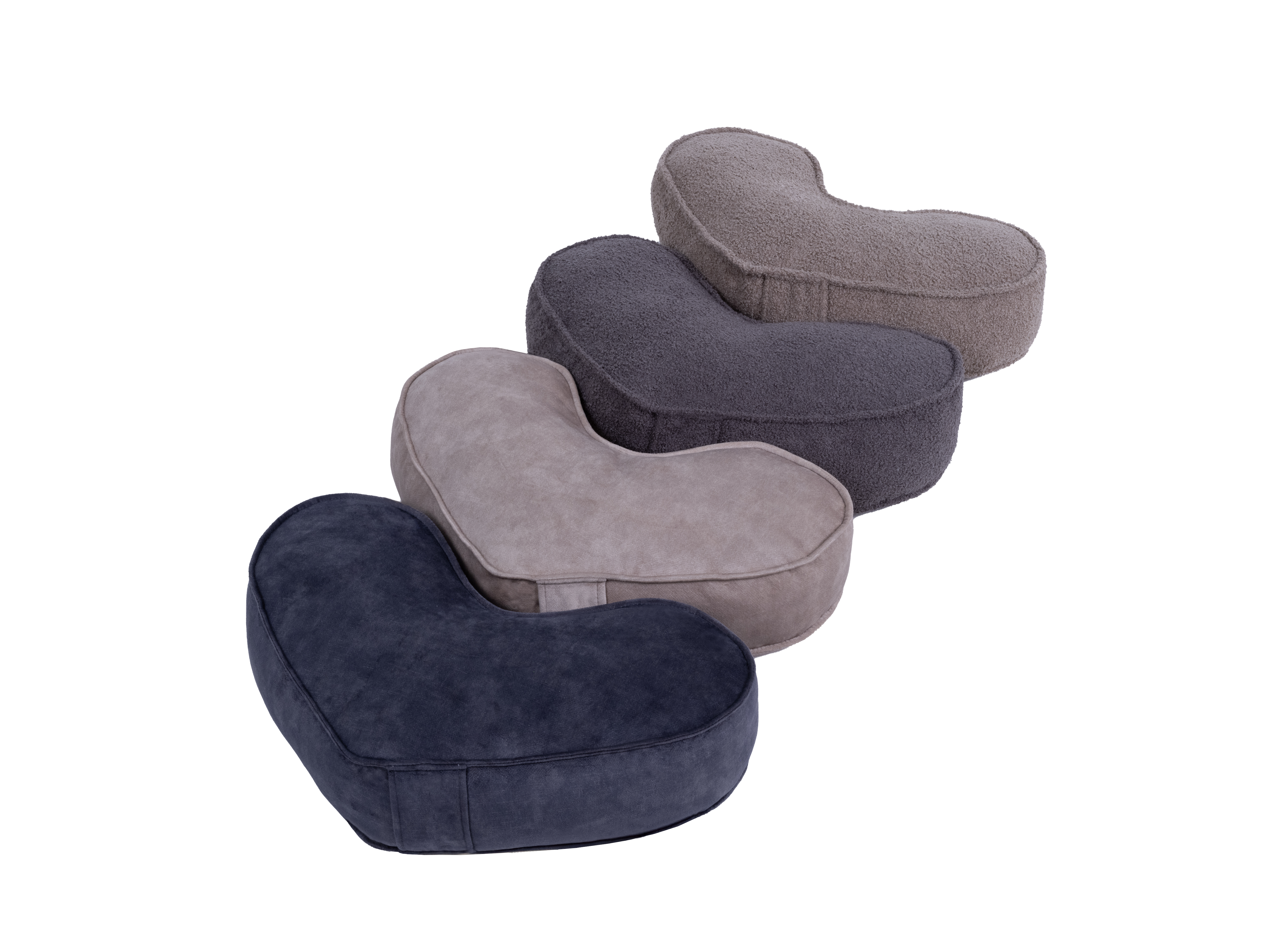 meditatiekussens in hartvorm