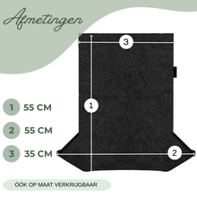 Afbeelding in Gallery-weergave laden, Postvanger Deluxe LUCA zwart