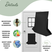 Afbeelding in Gallery-weergave laden, Postvanger Deluxe LUCA zwart