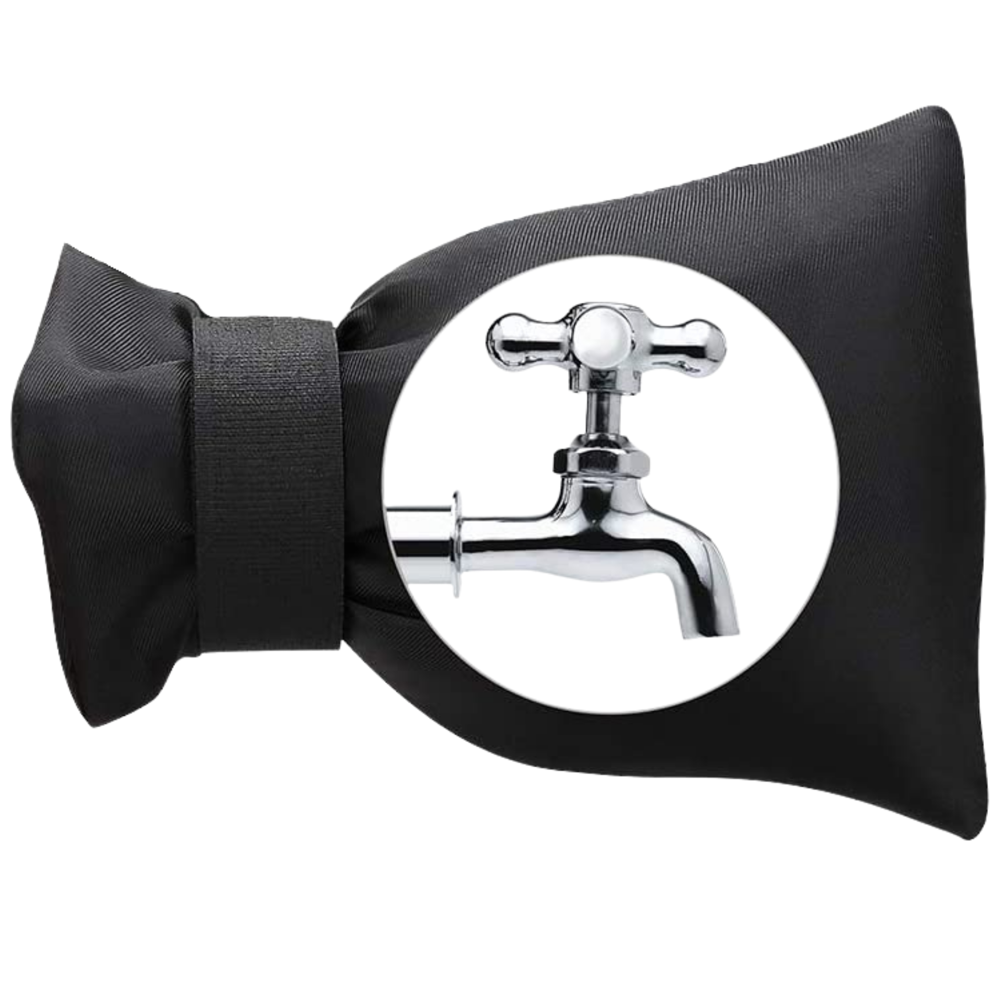 Vorsthoes kraan Zwart