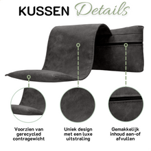Afbeelding in Gallery-weergave laden, Nekkussen KAYA antraciet