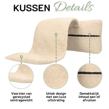 Afbeelding in Gallery-weergave laden, Nekkussen SEMMI crème