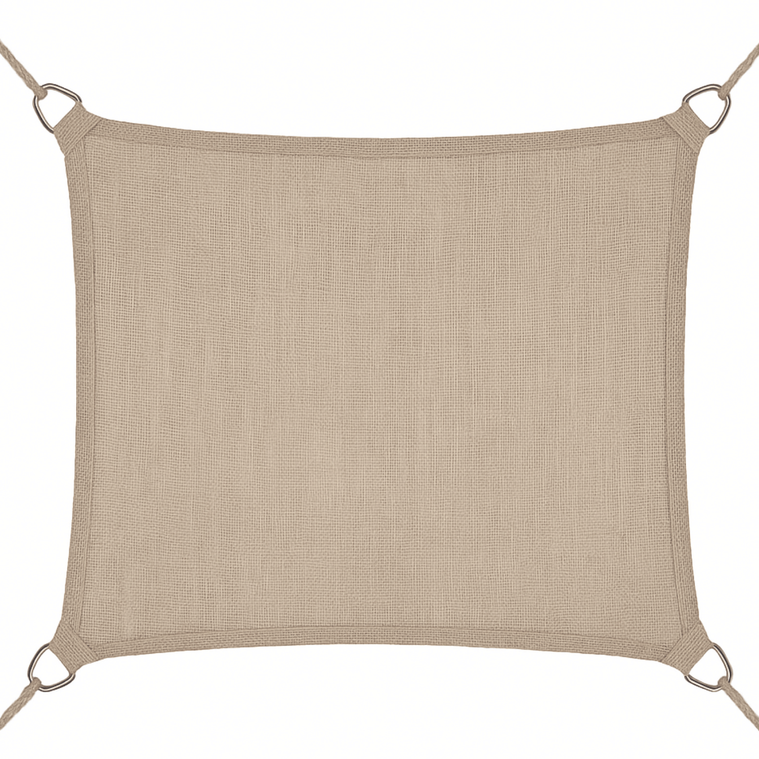 Schaduwdoek rechthoek | 130x260cm | Jute