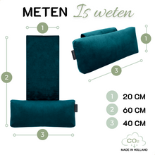 Lade das Bild in den Galerie-Viewer, Nackenkissen FLAIR petrol