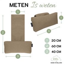 Lade das Bild in den Galerie-Viewer, Nackenkissen SEMMI Taupe