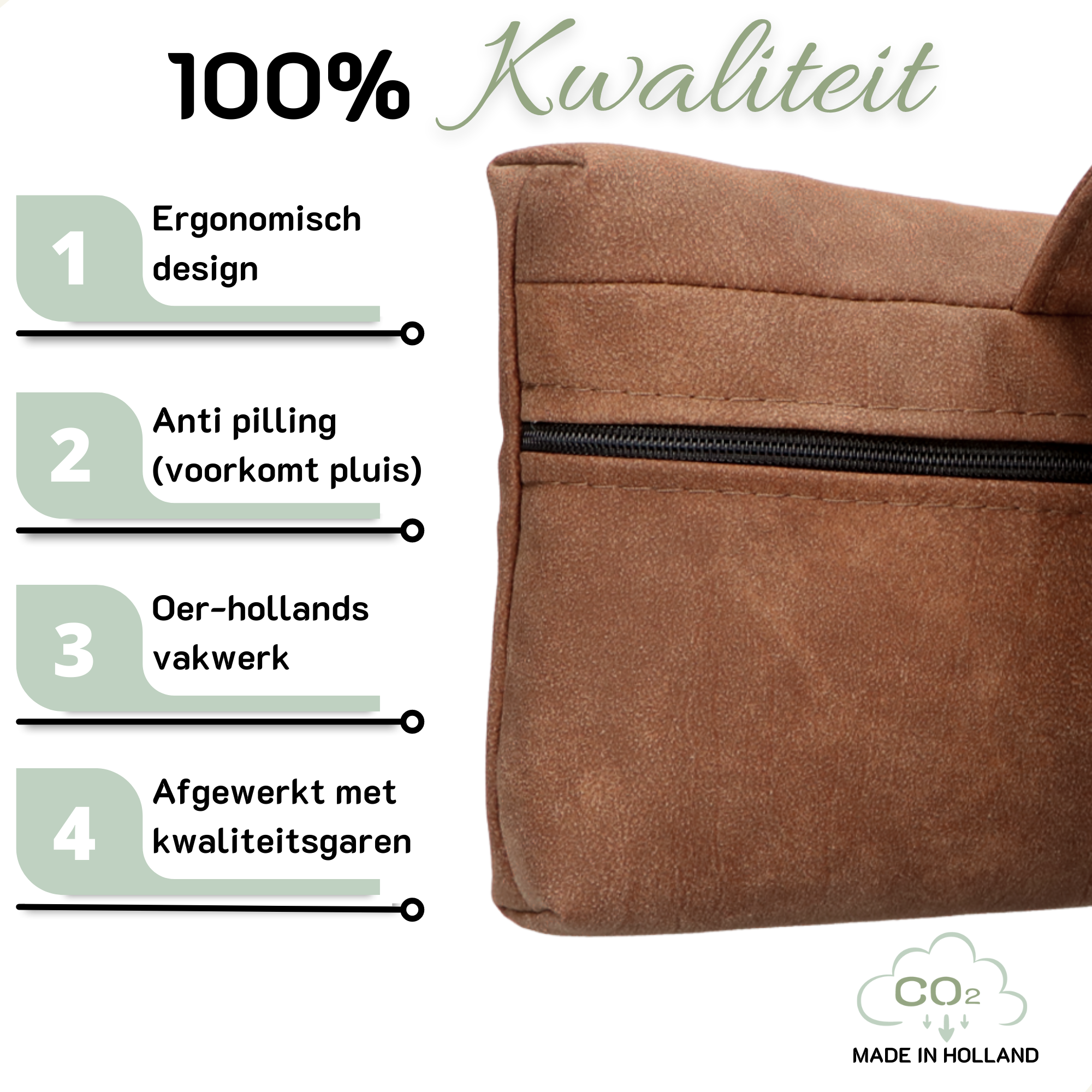 Almohada para el cuello KAYA coñac