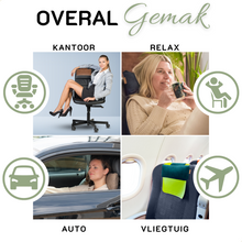 Afbeelding in Gallery-weergave laden, Nekkussen KAYA antraciet