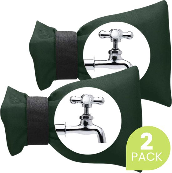 Vorsthoes kraan Groen 2-pack