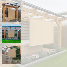 Afbeelding in Gallery-weergave laden, Schaduwdoek vierkant | 260x260cm | Jute