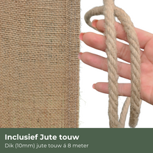 Afbeelding in Gallery-weergave laden, Schaduwdoek vierkant | 130x130cm | Jute