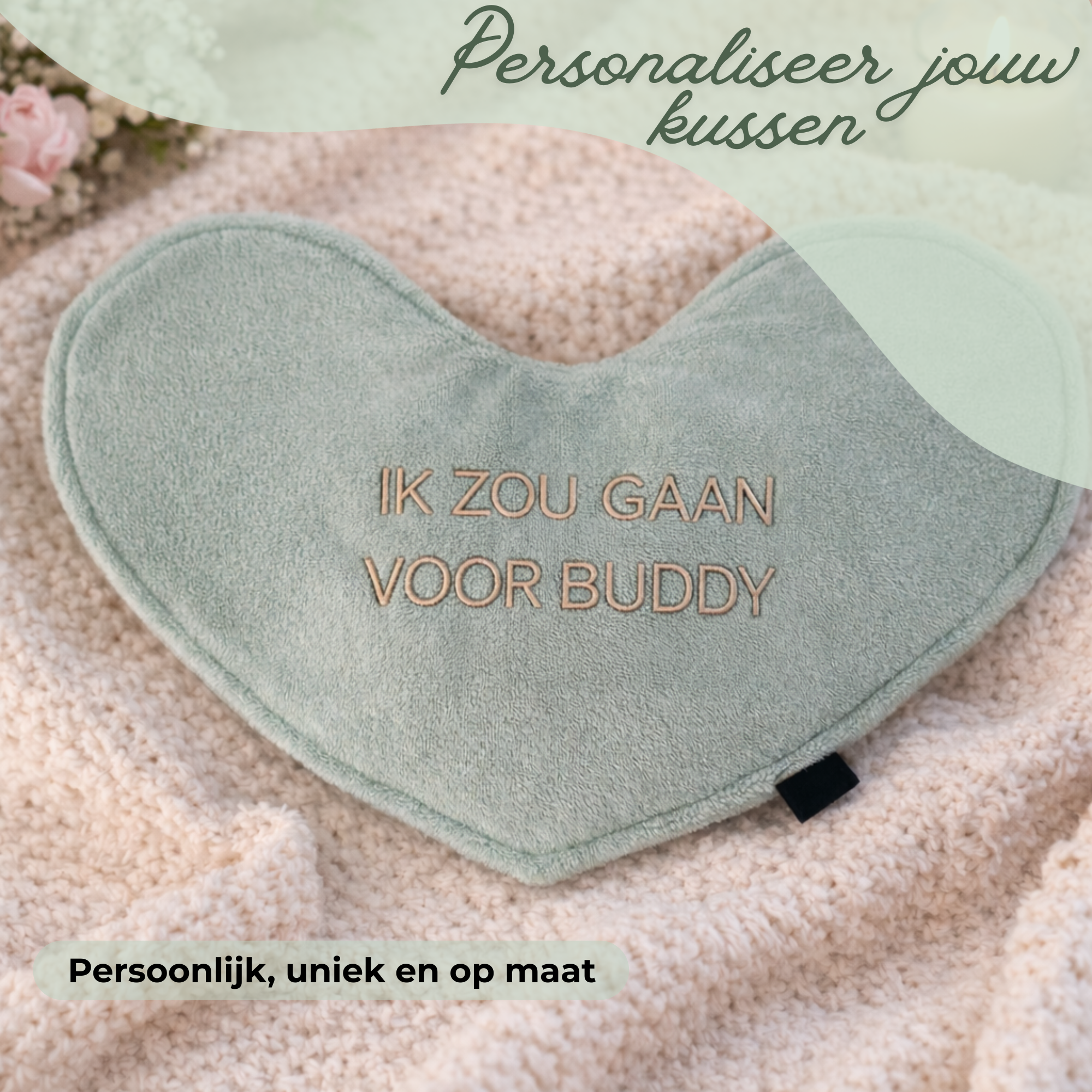 Verzwaringskussen 2 kg - Verzwaard kussen - Nek en Schootkussen