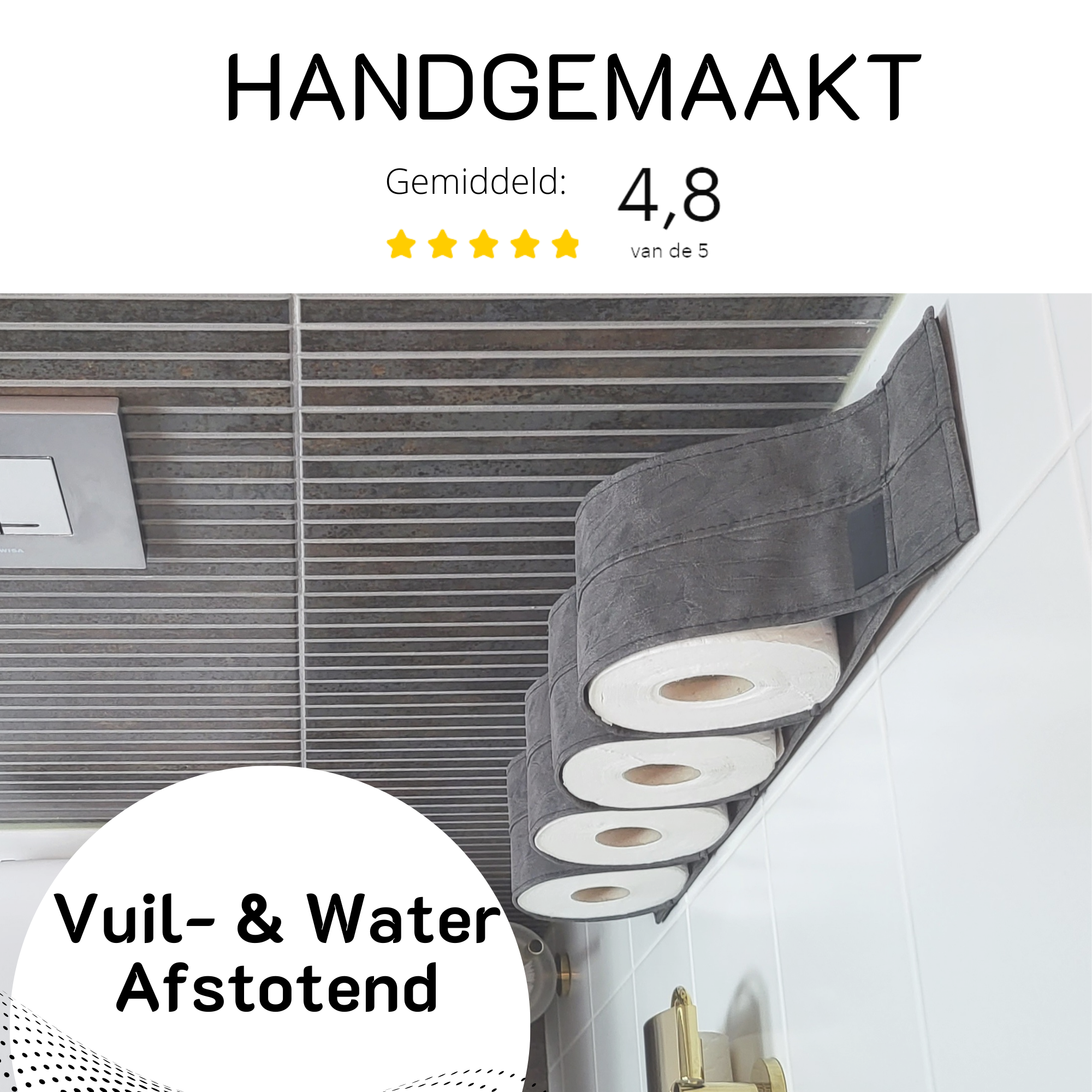 Reserverolhouder KAYA antraciet