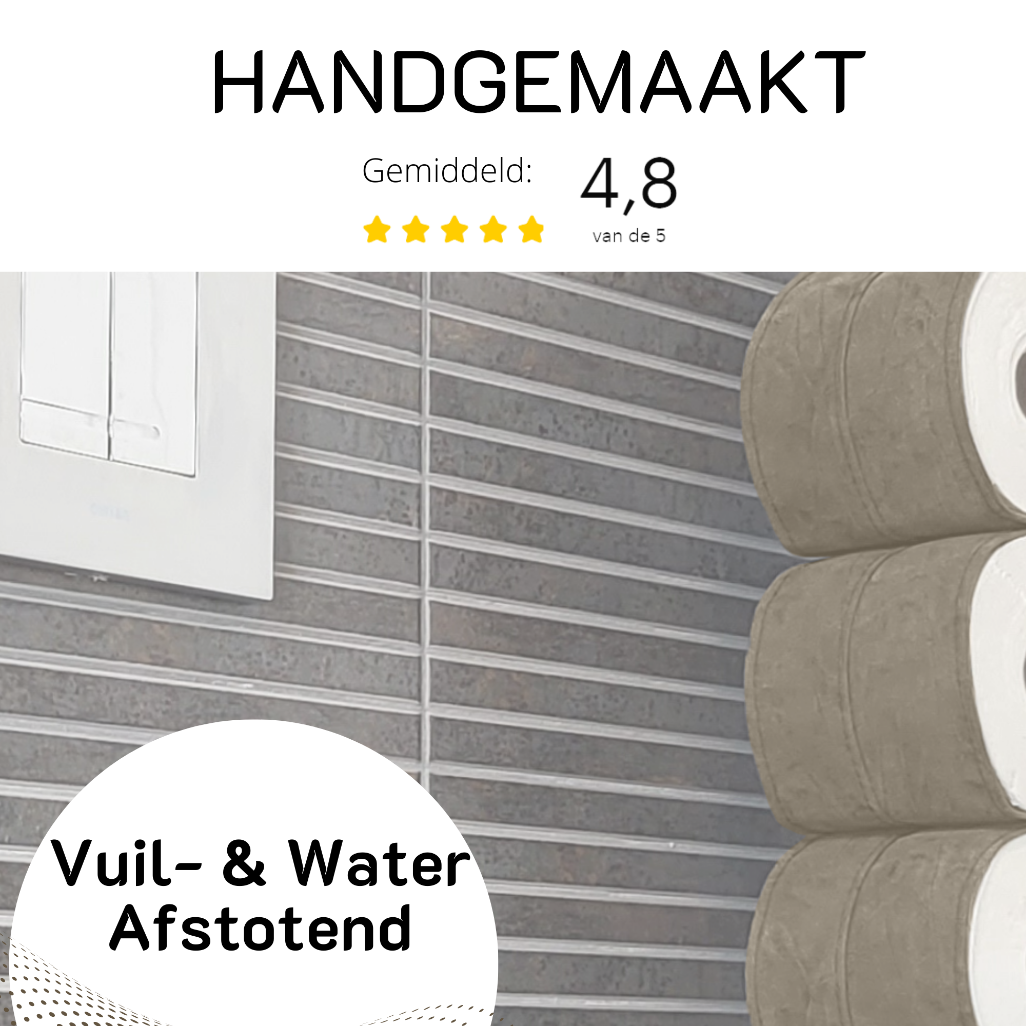 Reserverolhouder KAYA bruin