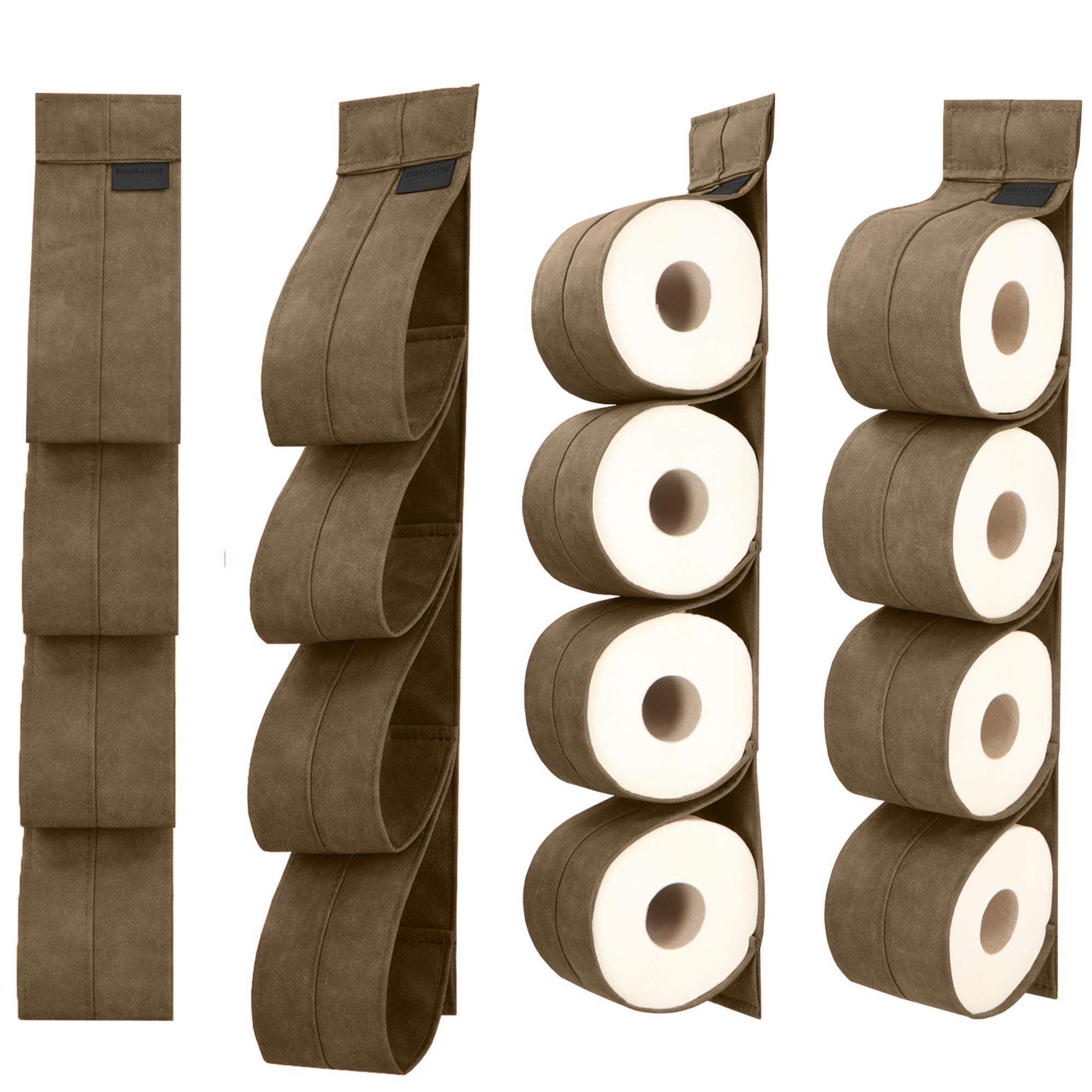 Reserverolhouder KAYA bruin