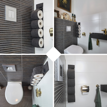 Cargar imagen en el visor de la galería, Portarrollos de reserva KAYA antracita