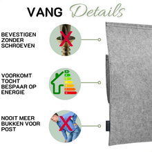 Afbeelding in Gallery-weergave laden, Postvanger basic LUCA grijs