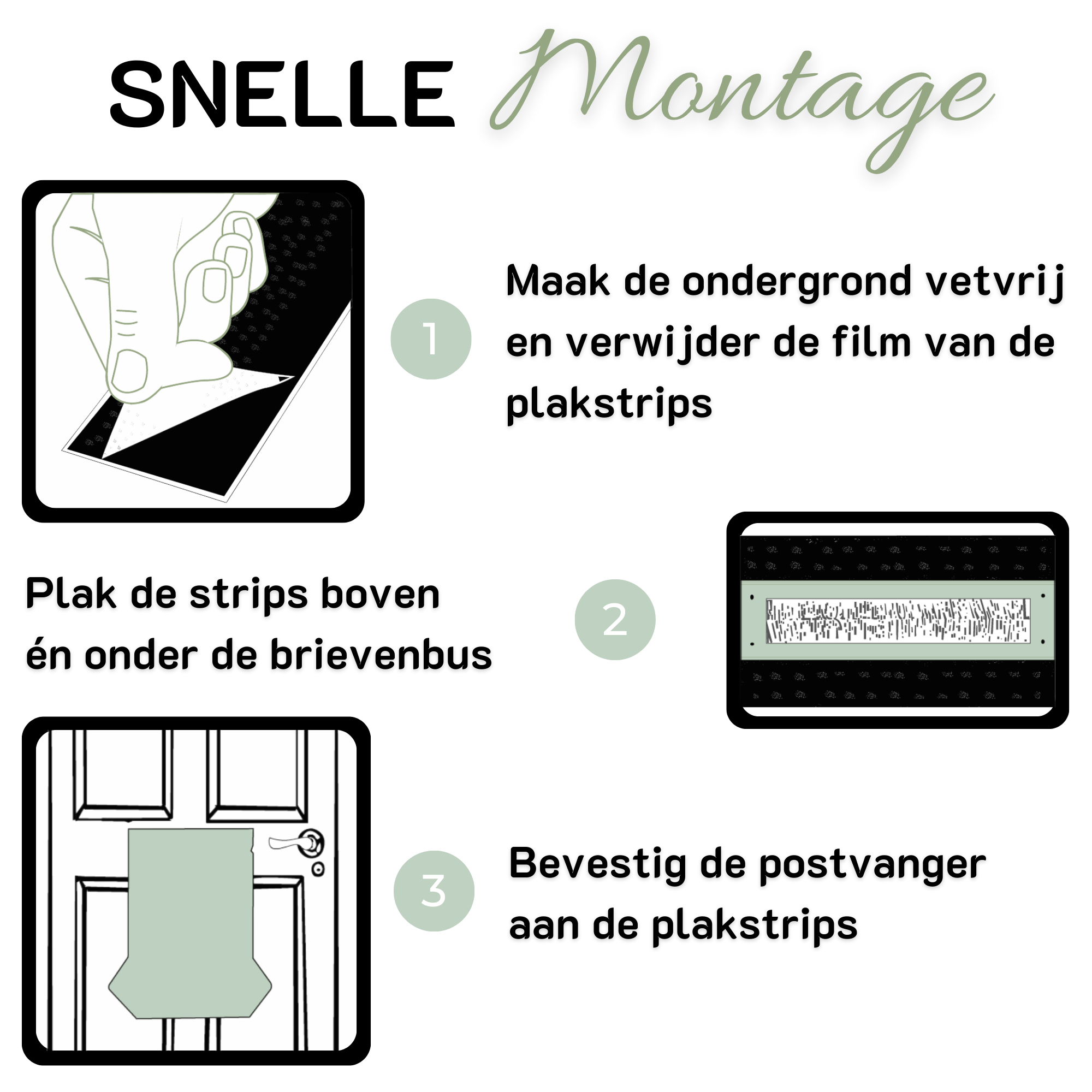 Postvanger basic LUCA antraciet