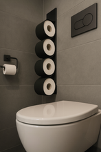 Afbeelding in Gallery-weergave laden, Reserverolhouder FLAIR Zwart