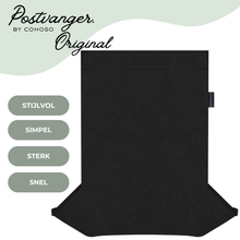 Afbeelding in Gallery-weergave laden, Postvanger Deluxe LUCA zwart