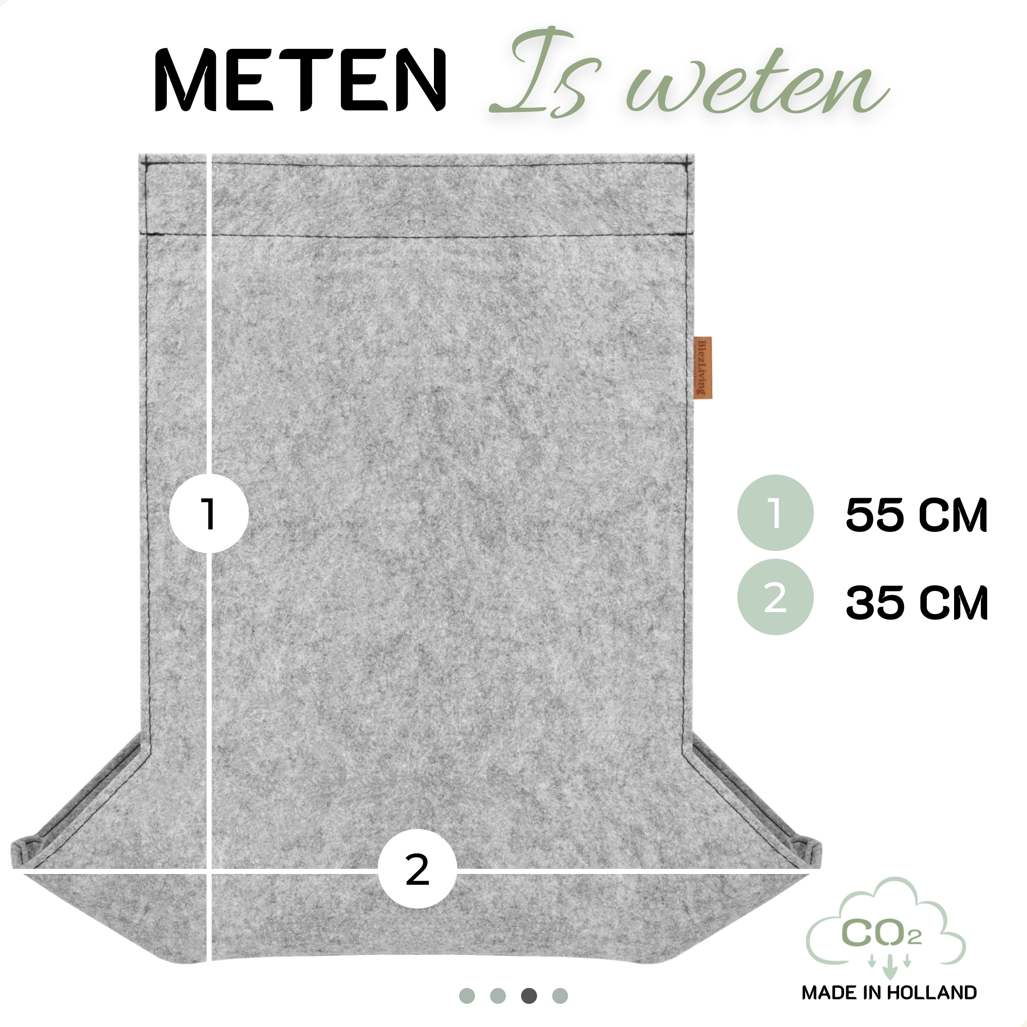 Receptor de correo Deluxe LUCA gris