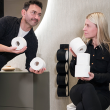 Afbeelding in Gallery-weergave laden, Reserverolhouder KAYA cognac