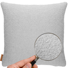 Afbeelding in Gallery-weergave laden, Sierkussen SEMMI licht grijs 60x60