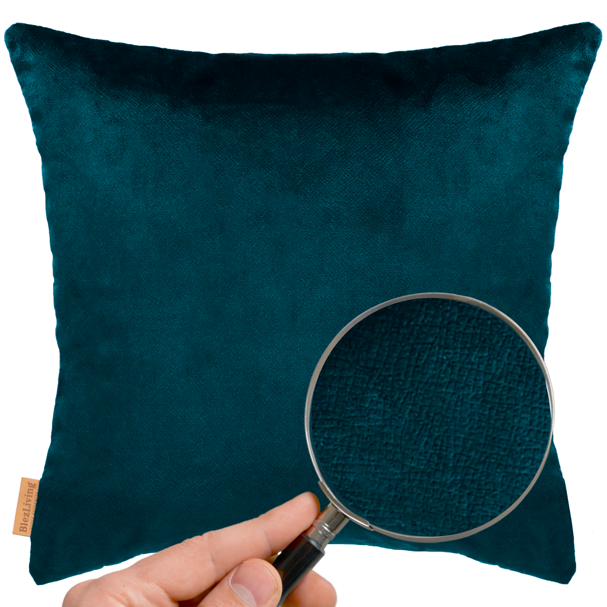 Sierkussen FLAIR petrol 60x60