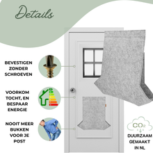 Afbeelding in Gallery-weergave laden, Postvanger Deluxe LUCA grijs
