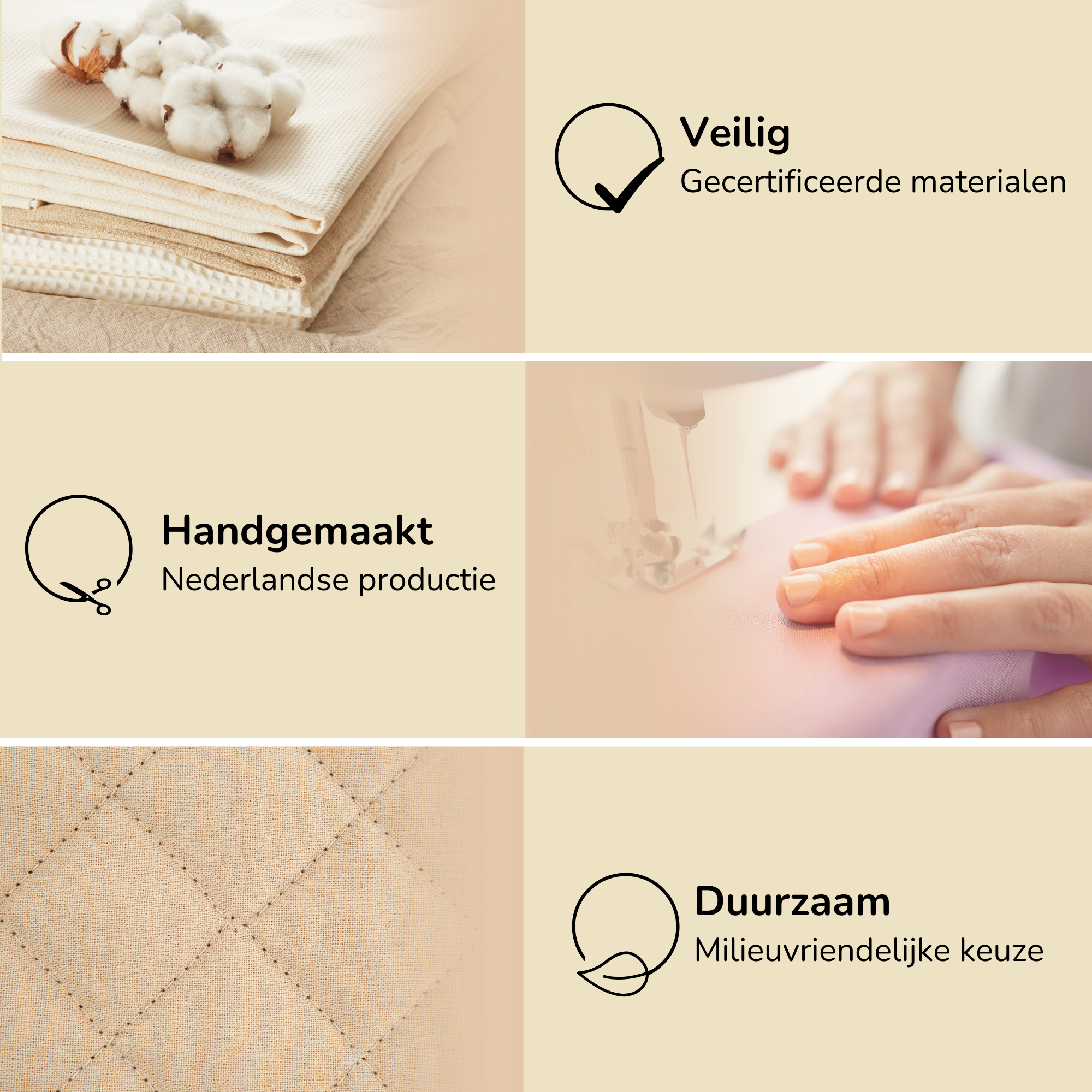 Oogkussen met Lavendel & Kamille – Verzwaard in Hartvorm