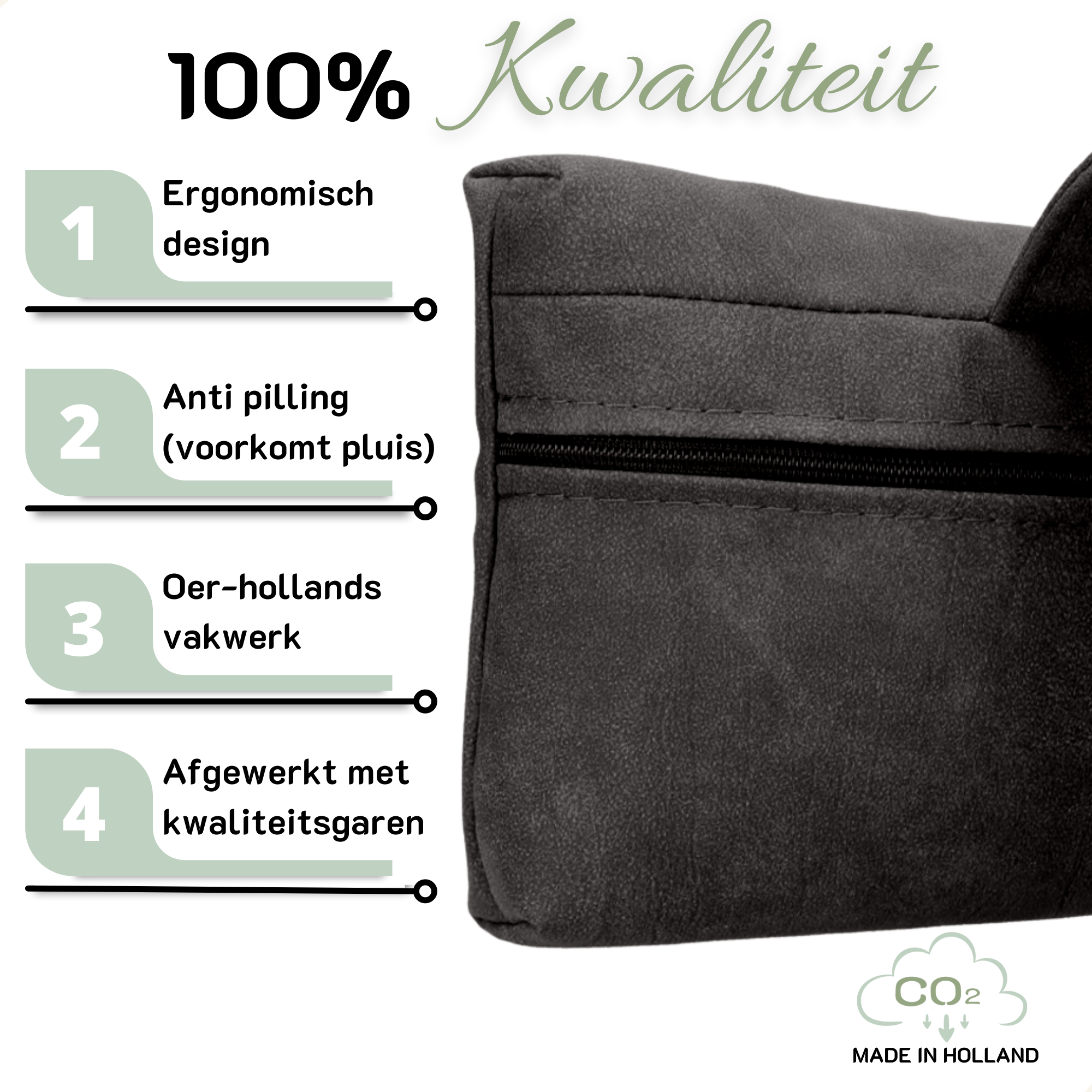 Almohada cervical KAYA antracita