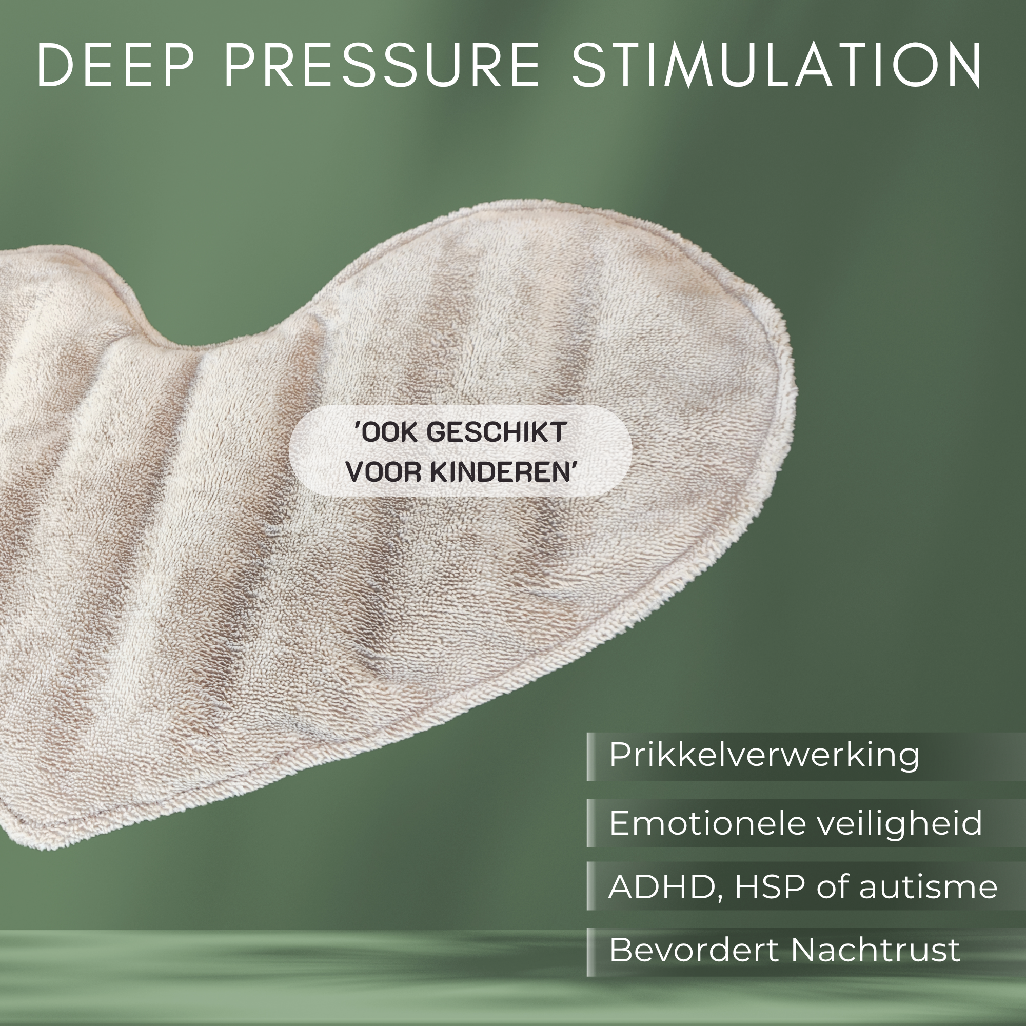 Verzwaringskussen 2 kg -  Verzwaard kussen  - Nek en Schootkussen