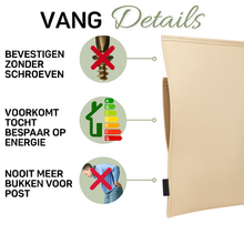 Afbeelding in Gallery-weergave laden, Postvanger basic LUCA créme
