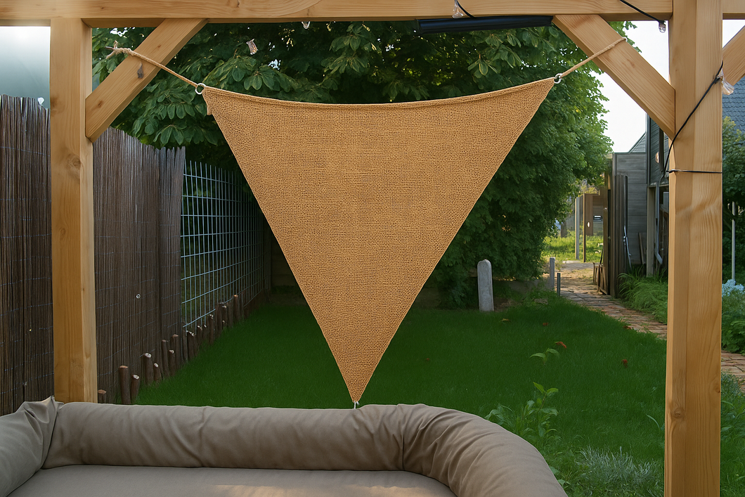 Schattentuch rechteckig | 260x390cm | Jute