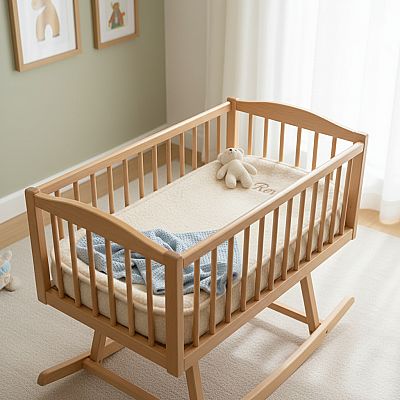 Wollen onderlegger - Gepersonaliseerd met naam