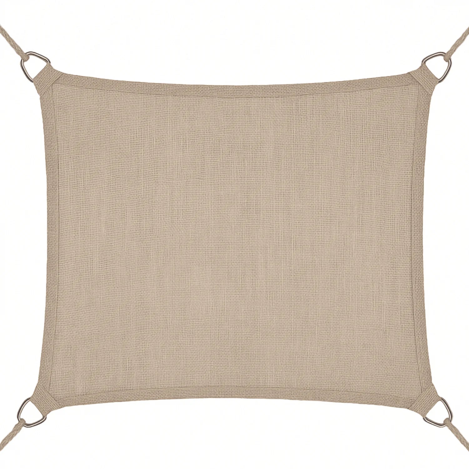 Tela de sombra rectangular | 260x260cm | Yute