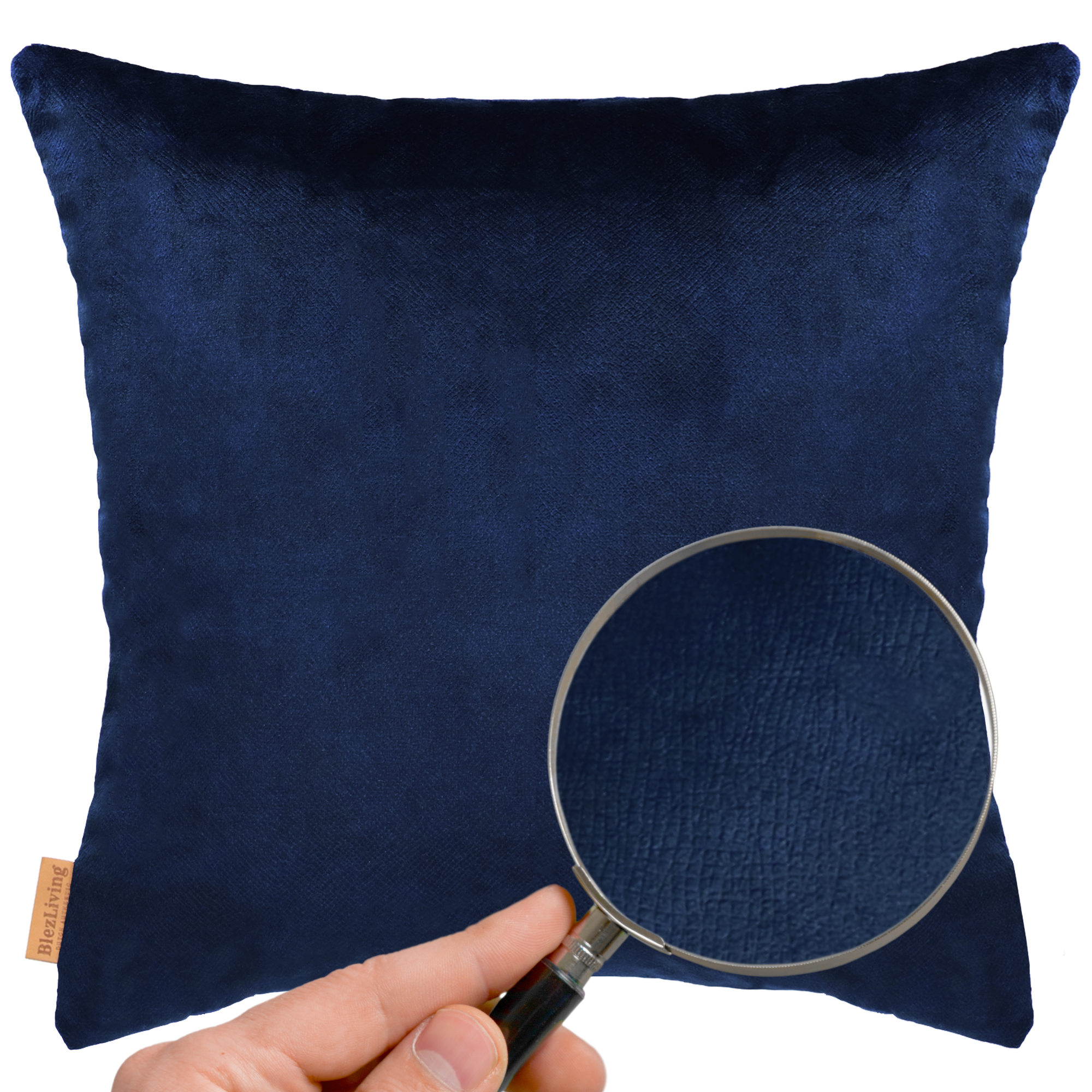 Sierkussen FLAIR navy 60x60